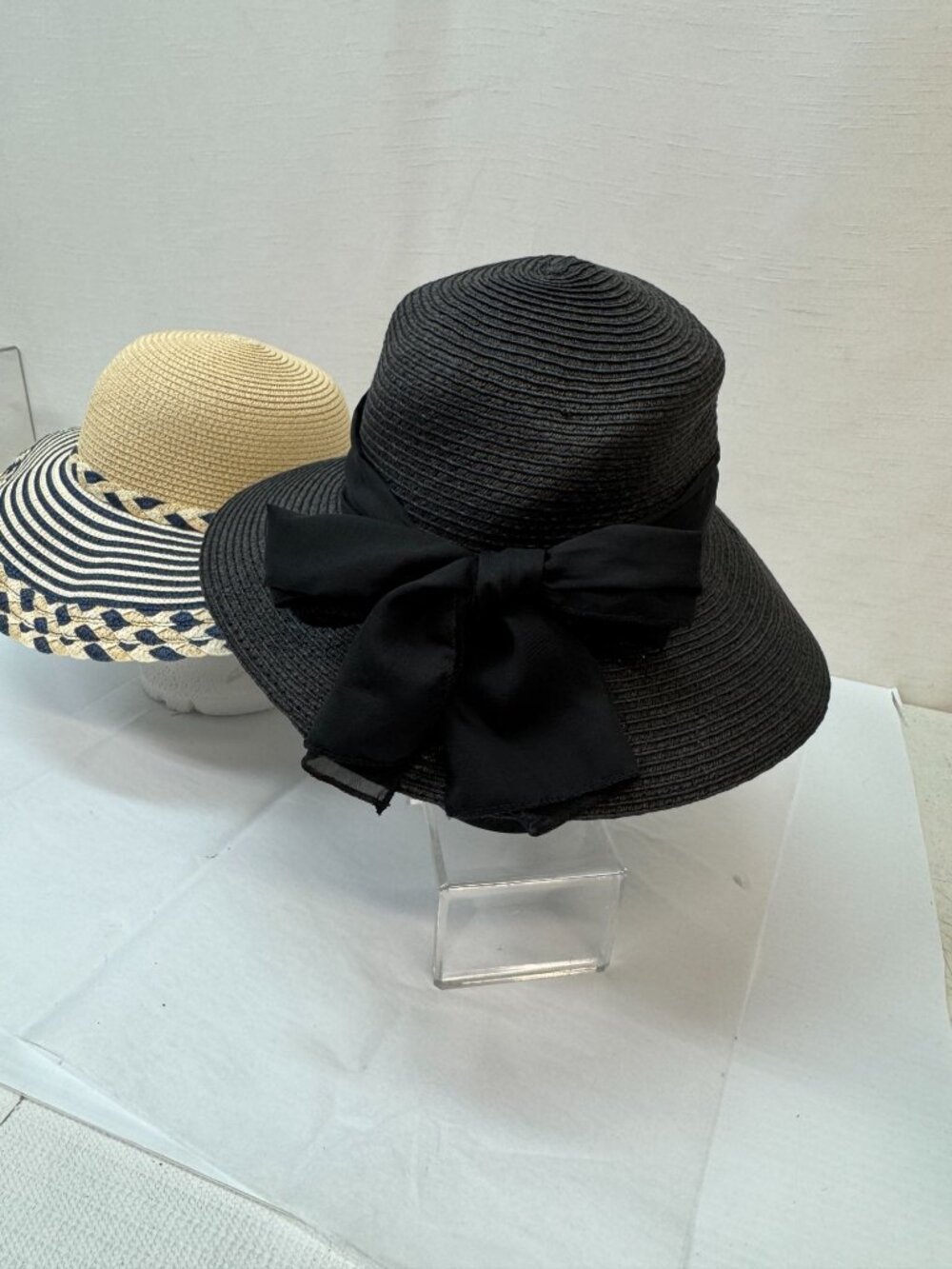 6 Womans Summer Straw Fashion Hats- Wide Brims- - Picture 7 of 16